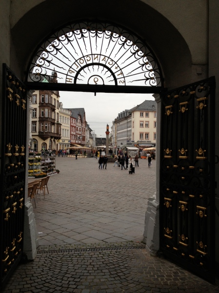 City square in Trier